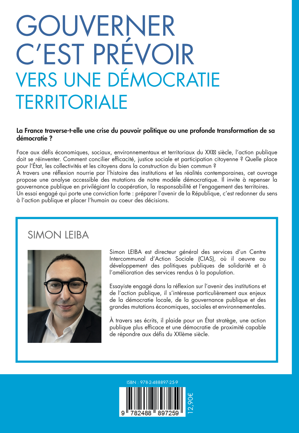 4em Couverture Gouverner c'est prévoir