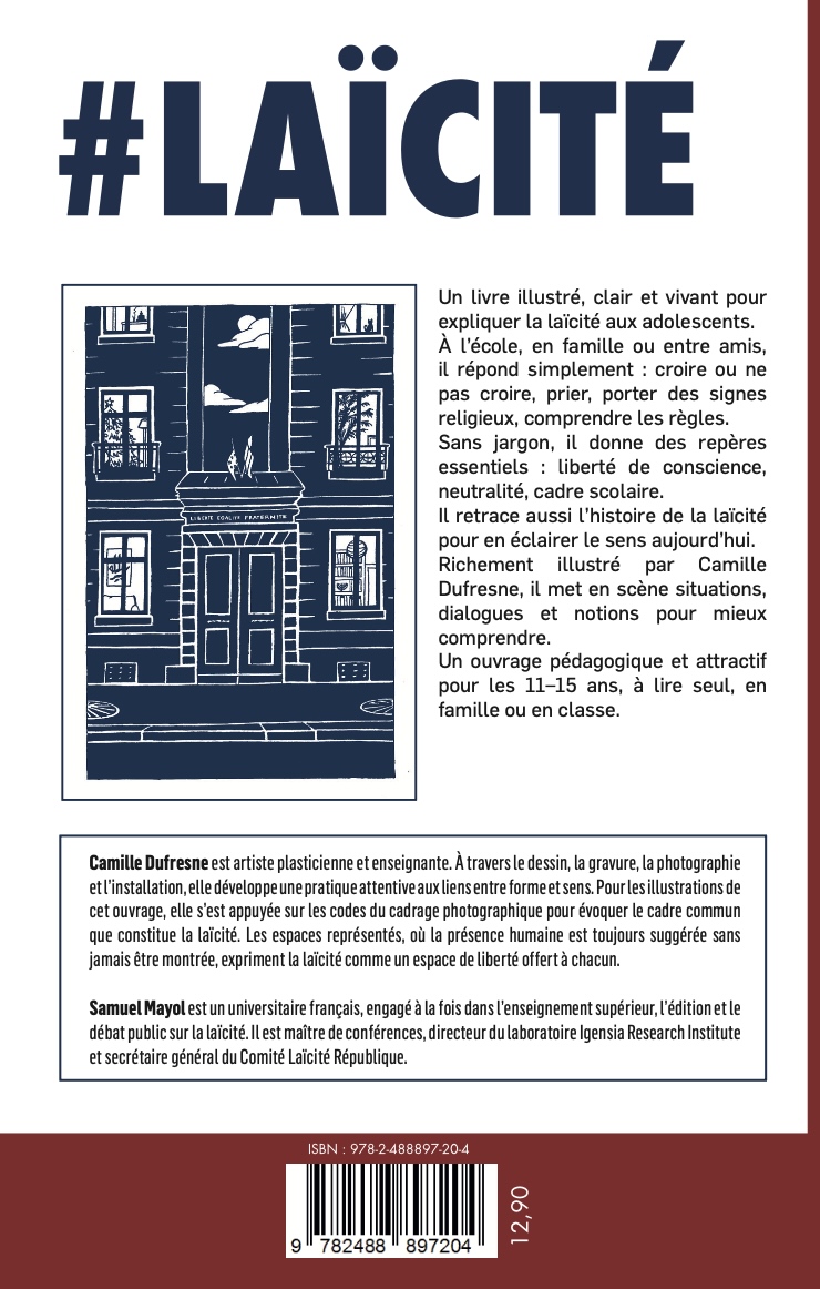 4em de couverture #La laïcité