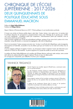 Chronique de l’école jupitérienne : 2017-2026 » – Deux quinquennats de politique éducative sous Emmanuel Macron